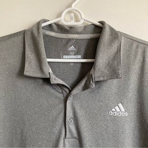 ADIDAS gray golf shirt